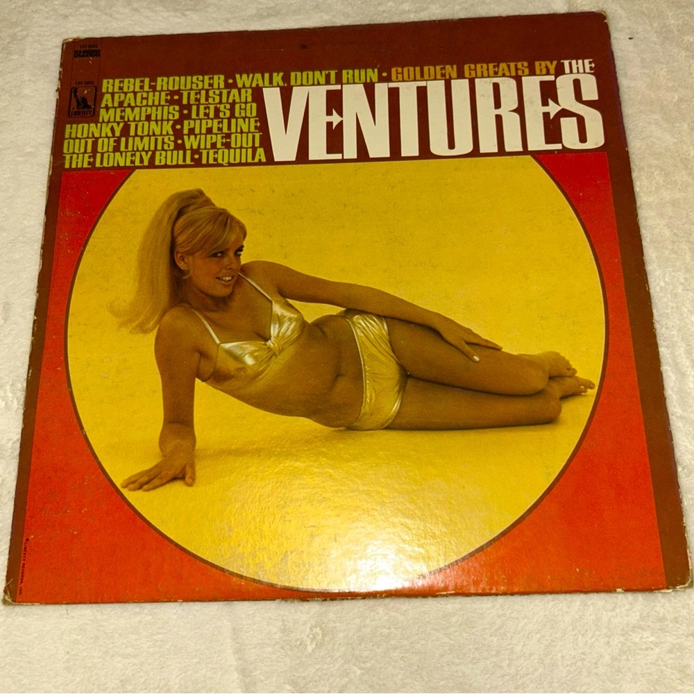 **6/$20** The Ventures Golden Greats LP Vinyl LST-8053/ LRP-2053 Liberty Records